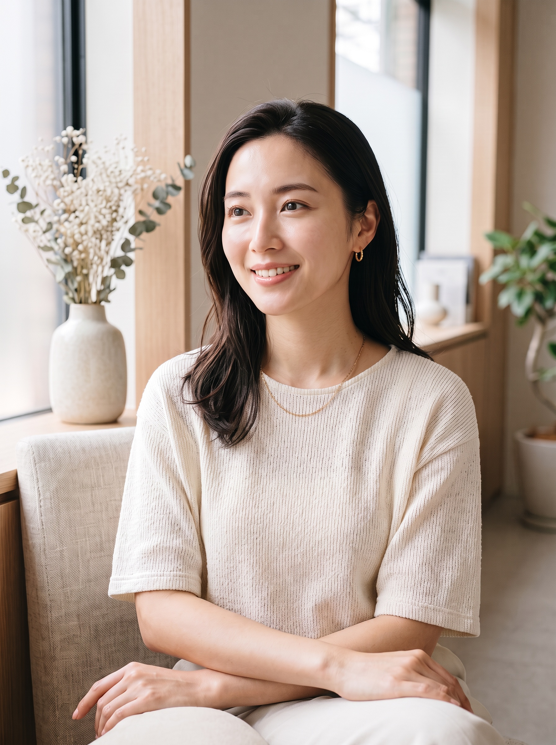 美容医療が初めての方をイメージした女性ビジュアル
